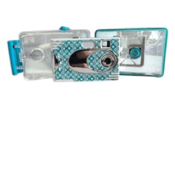 Sakar Aqua Shot 26480 Waterproof Digital Camera Blue Tested Works Pool Beach - Picture 5 of 14